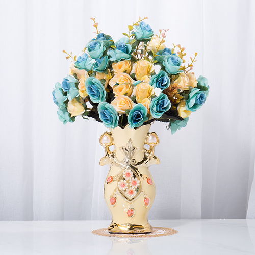 花瓶陶瓷插花套裝 現(xiàn)代家居裝飾的藝術之選